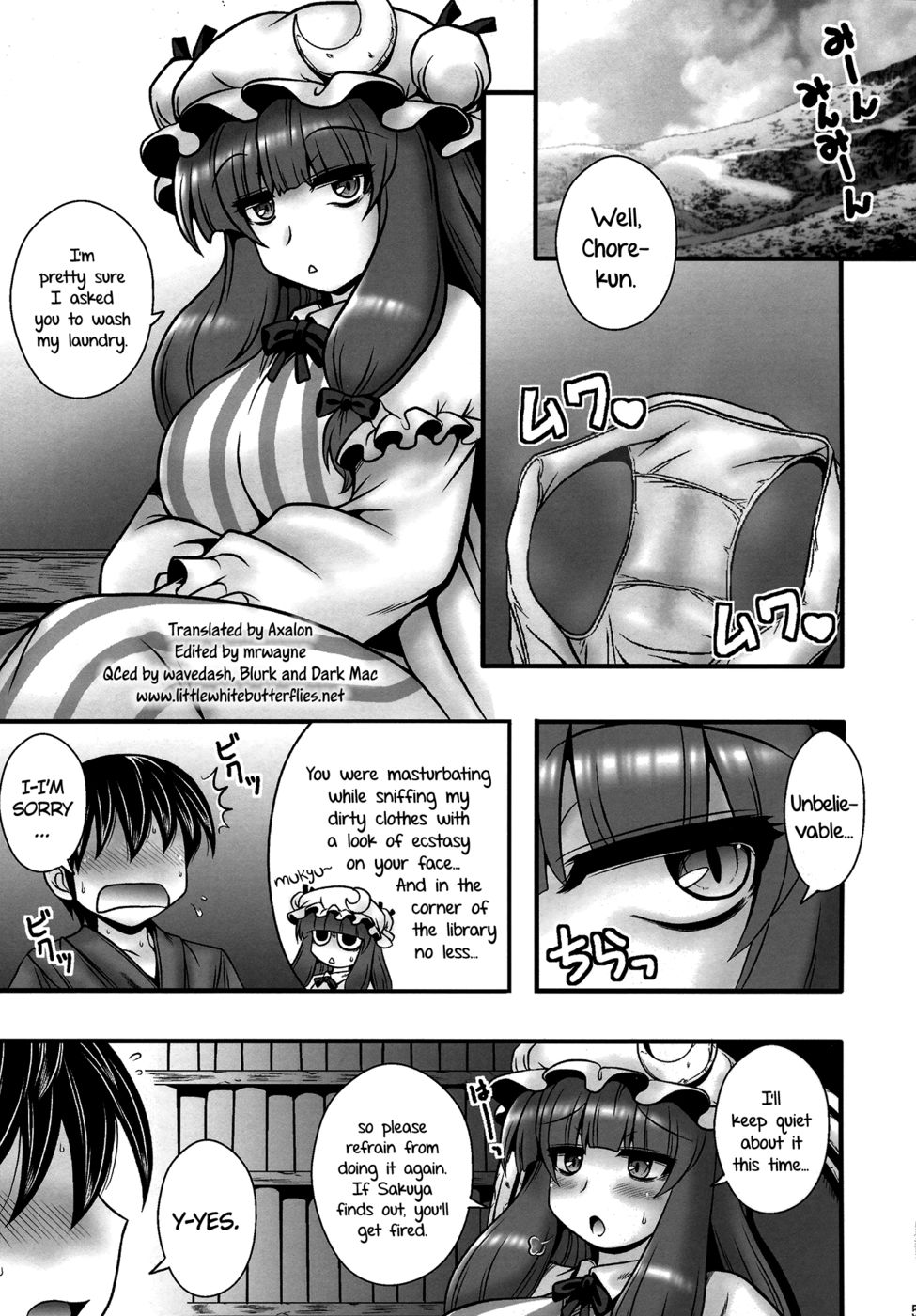 Hentai Manga Comic-The Tale of Patchouli's Reverse Rape of a Young Boy-Read-4